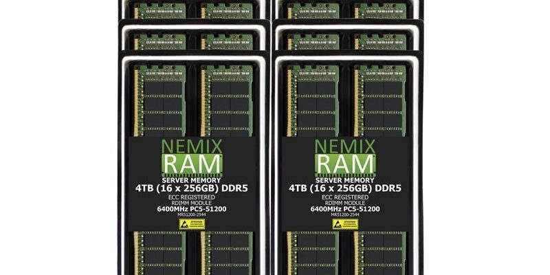 Nemix представила DDR5-комплект за $70 800 — и объяснила, почему он стоит так дорого